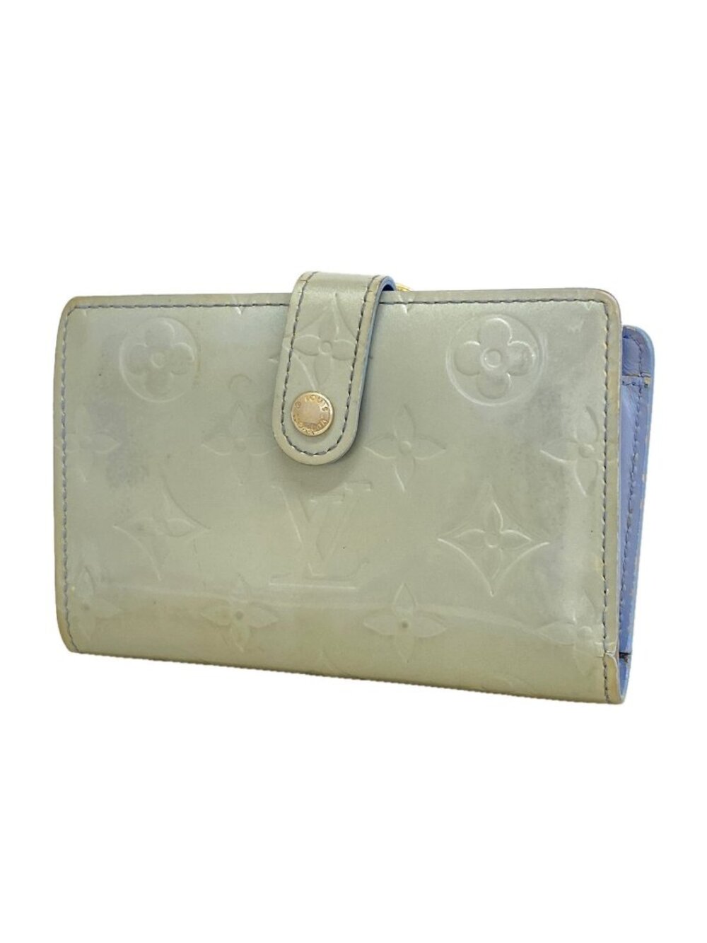 Louis Vuitton Wallet Vernis Porte Monnaie Billets Viennois Lavande